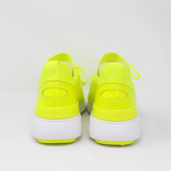 MICHAEL KORS #MCA070 Yellow Neon Kyla Trainers (US 9.5 EU 39.5) - Picture 7 of 8